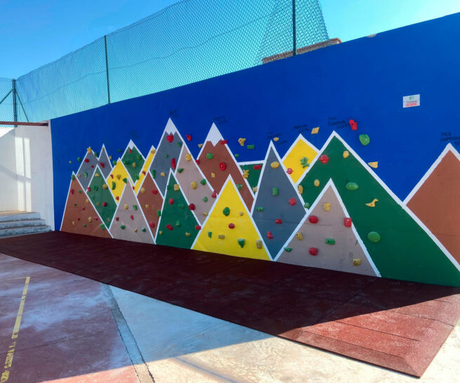 construcción de rocódromos